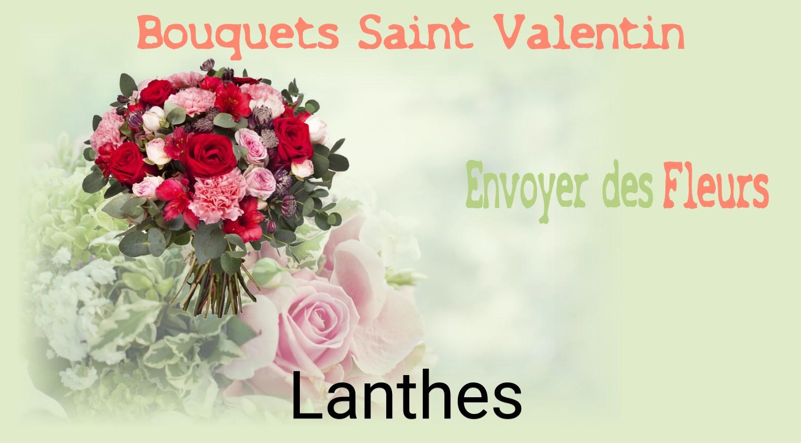 Roses de Saint-Valentin livrées à Lanthes